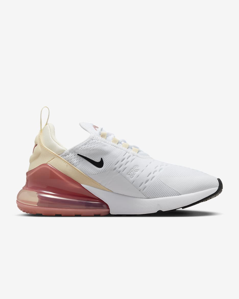 Nike air max 270 orange and pink on sale